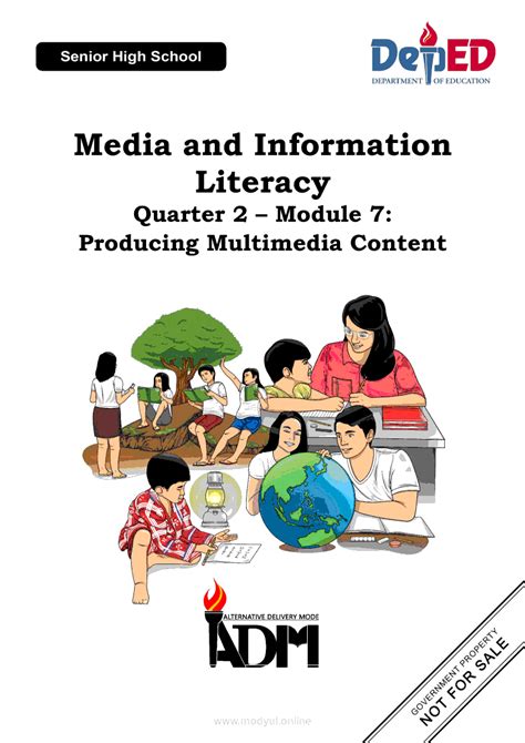 multimedia information and media module|Media and Information Literacy Module: Multimedia  .